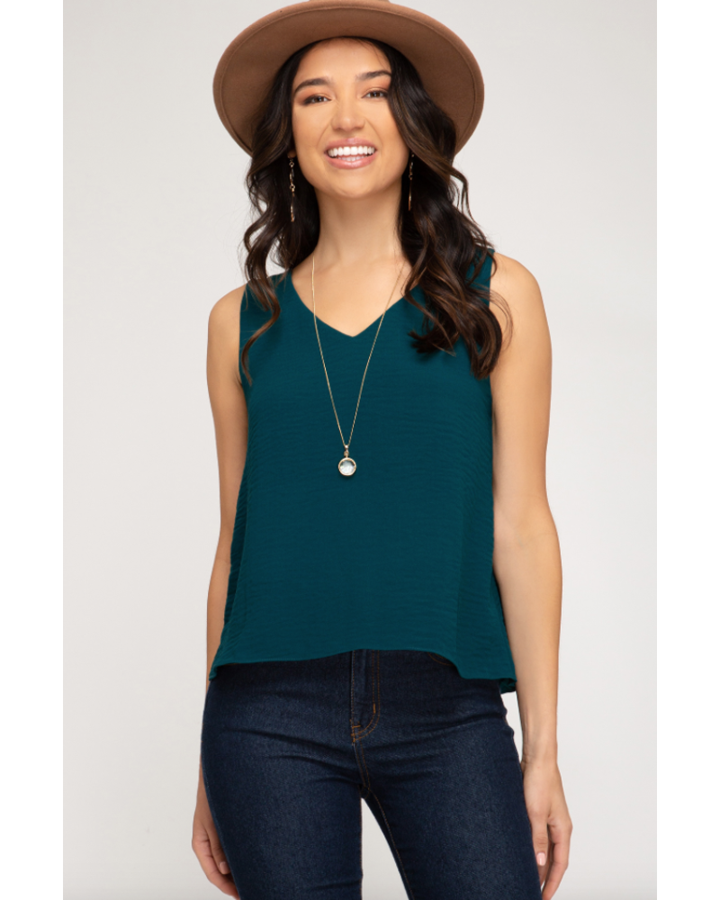 EM & ELLE Want It Bad Sleeveless Top