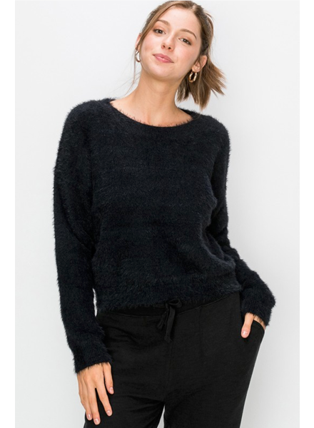 EM & ELLE Snuggle Me Eyelash Sweater