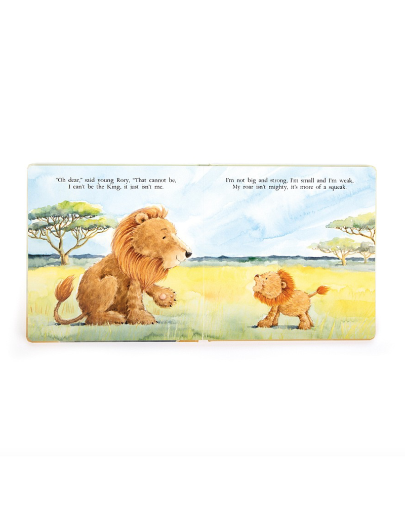 Jellycat The Very Brave Lion Book