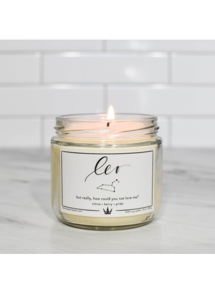 Evil Queen ZODIAC Soy Candle