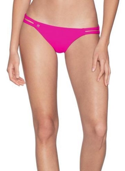 Maaji Hibiscus Pink Split Bikini Bottom