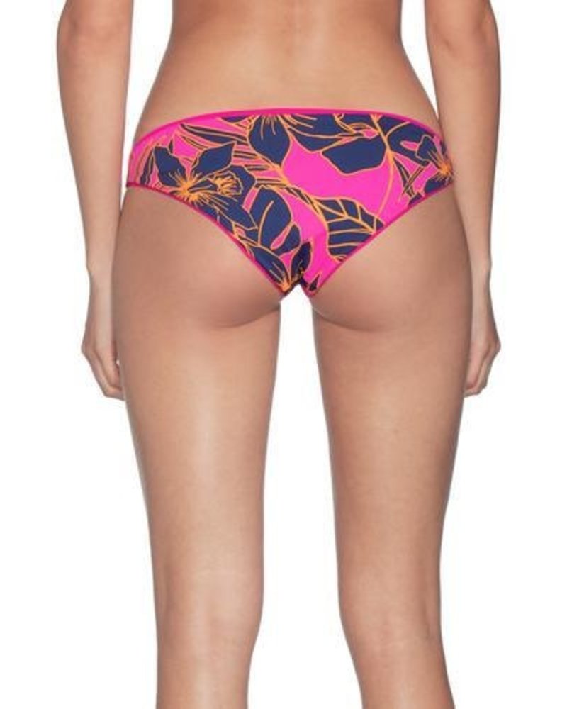 Maaji Hibiscus Pink Split Bikini Bottom