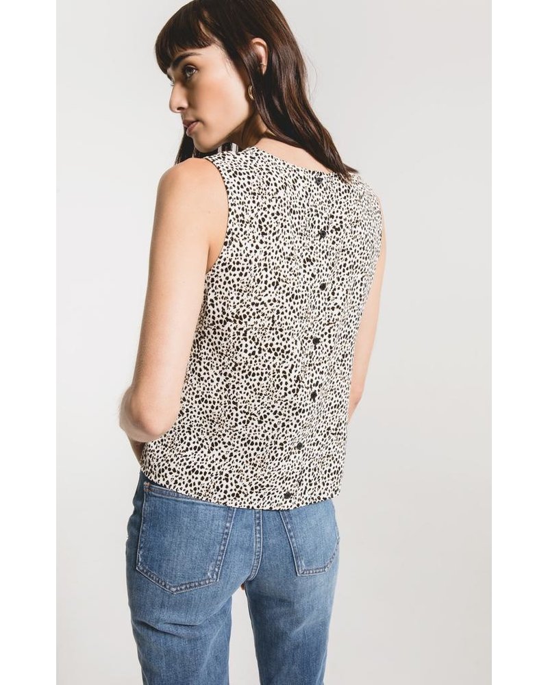 Rag Poets Lannio Print Top