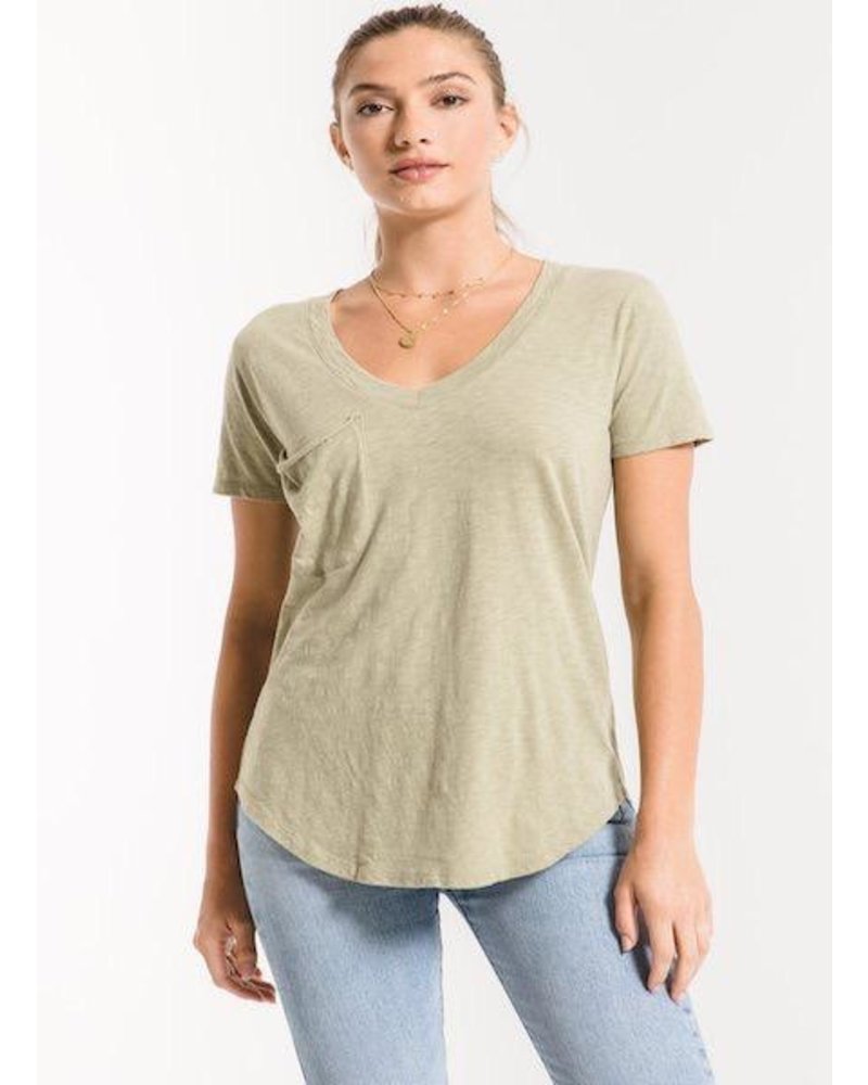 Z Supply The Cotton Slub Pocket Tee