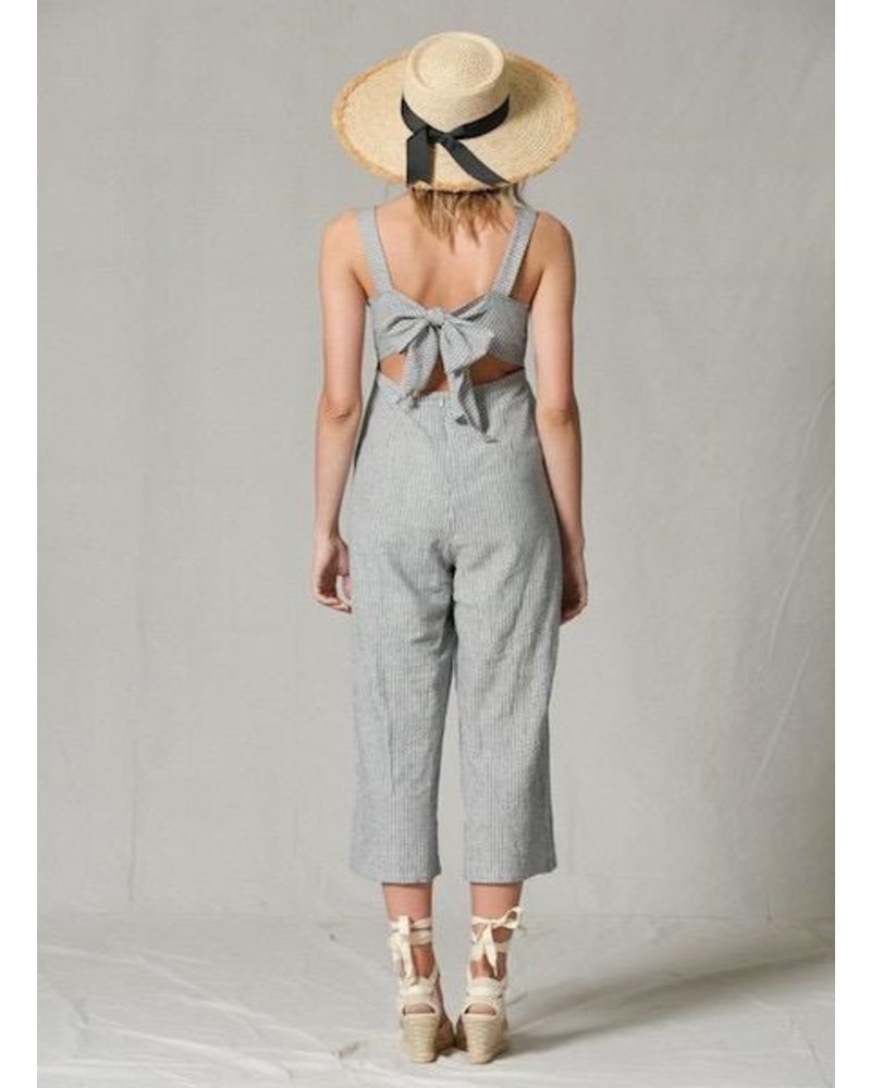EM & ELLE Back Bow Jumpsuit