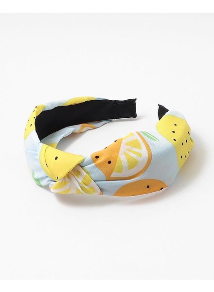 EM & ELLE Lemon Knotted Headband
