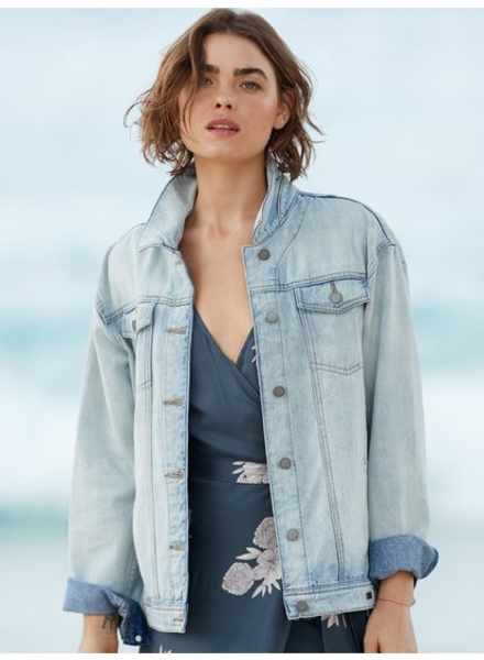 Roxy Midnight Drive Jean Jacket