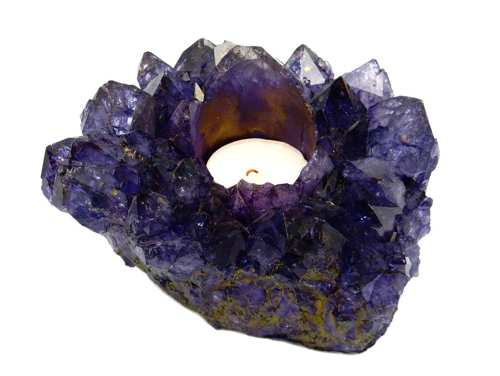 Rock Paradise Crystal Cer Candle Holder Purple Considered Rock Paradise Crystal Cer Candle Holder Purple Considered Items For A Lifestyle
