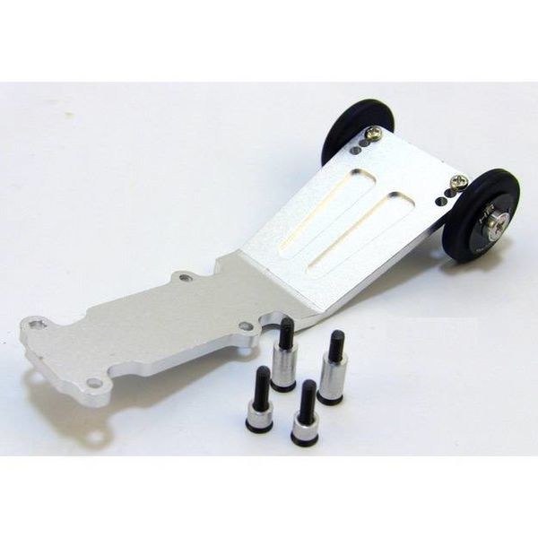 HOT RACING VXS133H01 HD Aluminum Wheelie Bar and Skid Plate - Traxxas 1/16 Sold out.
