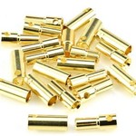 APEX Apex RC Products 5.5mm Male / Female Gold Plated Bullet Connectors Plugs - 10 Pair #1106