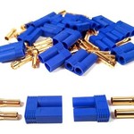 APEX Apex RC Products Male/Female EC5 Battery Connector Plugs - 10 Pair #1535