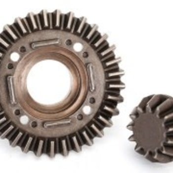 Traxxas Ring gear, differential/ pinion gear, differential (rear)