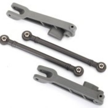 Traxxas Linkage, sway bar, rear (2) (assembled with hollow balls)/ sway bar arm (left & right)
