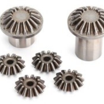 Traxxas Gear set, center differential (output gears (2)/ spider gears (4))