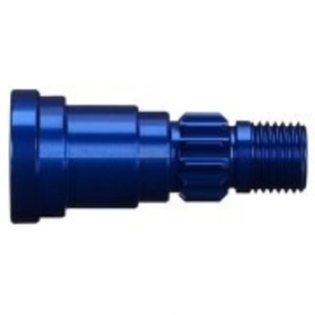 Traxxas Stub Axle, Blue-Anodized Aluminum; X-Maxx