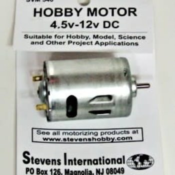 4.5 to 12v DC Small Electric Motor (Round Can) (for high endurance)