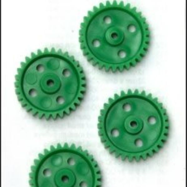 Plastic Gears 32mm x 6mm 30-teeth (3mm ID) (4)