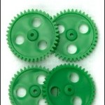 Plastic Gears 42mm x 6mm 40-teeth (3mm ID) (4)