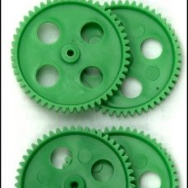 Plastic Gears 51mm x 6mm 50-teeth (3mm ID) (4)