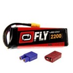 25033 LiPO 3S 11.1V 2200mAh 50C Universal Plug 2.0 Fly