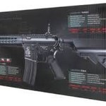 Colt M4A1 Short Keymod AEG, Full Metal, Incl batt/chrg-Blk