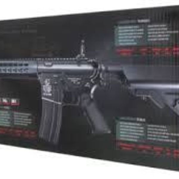 Colt M4A1 Short Keymod AEG, Full Metal, Incl batt/chrg-Blk