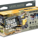 Model Master Train Acrylic Paint Set (6 Colors)