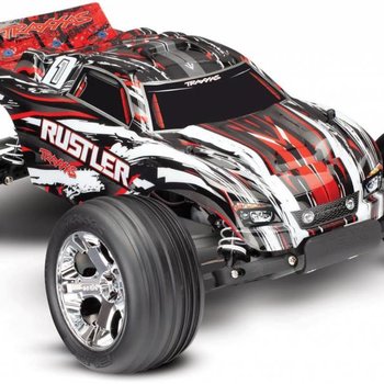 Traxxas Rustler: 1/10 Scale Stadium Truck with TQ 2.4 GHz radio system
