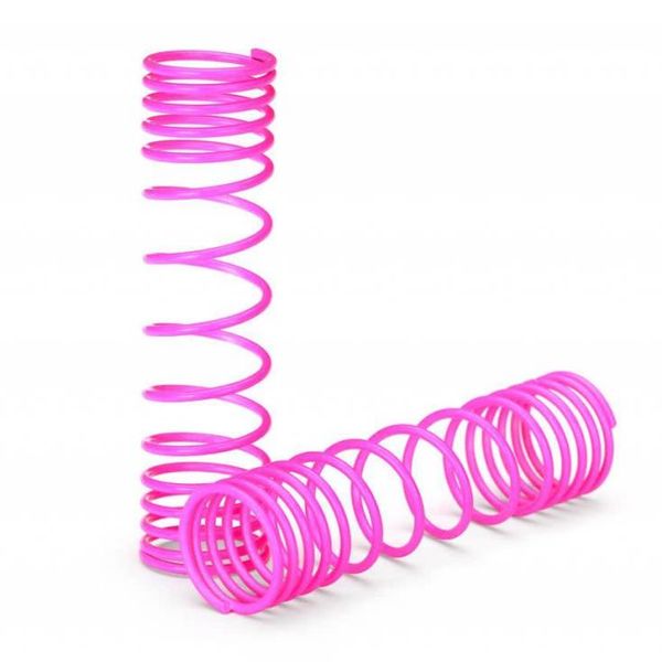 Rear Springs, Progressive Rate (2); Pink