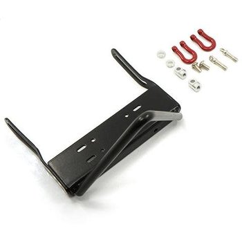 Yeah Racing Axial SCX10 Stinger Steel Bumper W/ Winch Mount & Shackles YA-0454