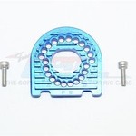 GPM GPM Racing Traxxas 4-Tec 2.0 Blue Aluminum Heatsink Motor Mount GT018-B