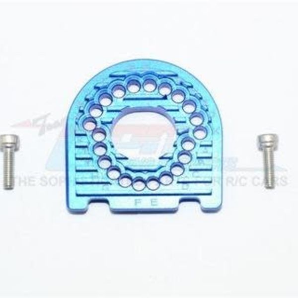 GPM GPM Racing Traxxas 4-Tec 2.0 Blue Aluminum Heatsink Motor Mount GT018-B