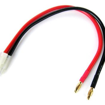 Commonsence RC Tamiya Charging Adapter with Banana Plugs