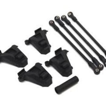 Traxxas Chassis conversion kit, TRX-4 (short to long wheelbase) (includes rear upper & lower suspension links, front & rear shock towers, long female half shaft)