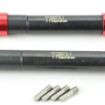 TREAL TRAXXAS TRX-4 STEEL FRONT & REAR CENTER DRIVE SHAFT SET