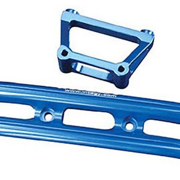 Integy T3103B ALLOY FR BUMPER BLU RVO