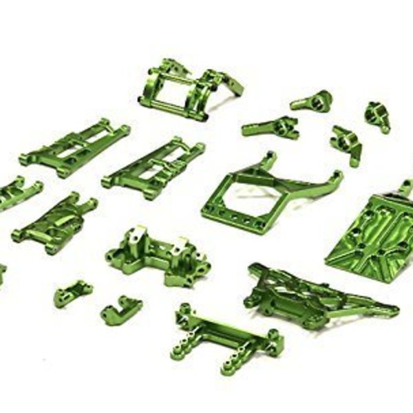 Integy T8139GREEN ALLOY CONV SET 1/10