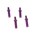 redcat Aluminum body post (4pcs)(purple)(Same as 108837)