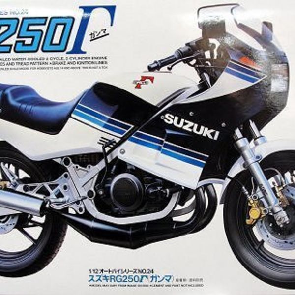 Tamiya 14024 1/12 Suzuki RG250 Motorcycle Re-Release
