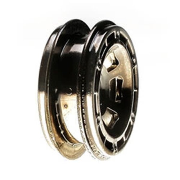 LOSI Wheels, Black Chrome: Mc4X4