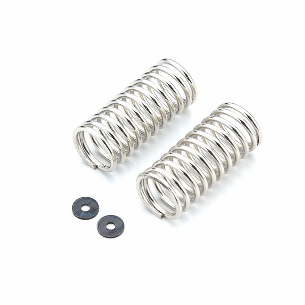 Shock Spring(9-2.2/L=45/Silver/2Pcs)