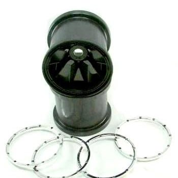 redcat Redcat Racing Complete Wheel Rims (2 Piece) 050015B