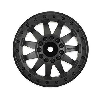 PROLINE 2742-03 F-11 3.8" Black 1/2" Offset 17mm Whls (2)