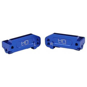 HOT RACING Hot Racing aluminum 30deg (stock) caster blocks for the Traxxas Rustler, Slash 2WD, and Stampede 2WD