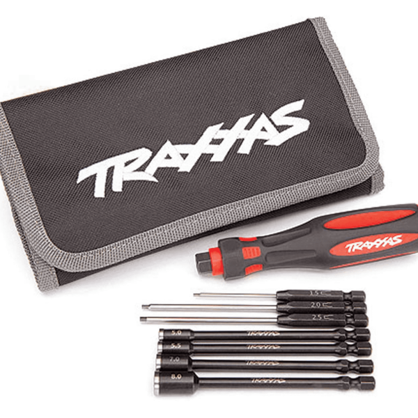 Traxxas Traxxas 7-Piece Metric Hex & Nut Driver Essentials Set w/Carrying Case (1.5mm, 2mm, 2.5mm, 5.0mm, 5.5mm, 7.0mm, 8.0mm)