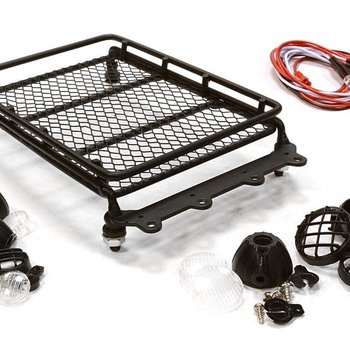 Integy T11 Realistic 1/10 Scale Metal LED Adj. Spot Light 154x108mm