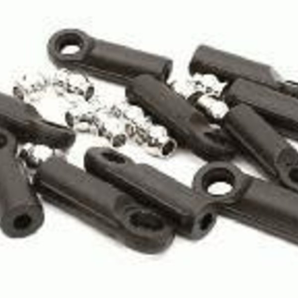 M4 Size Straight 27mm Length Ball Ends Type Tie Rod Ends, w/ 3mm Ball Links