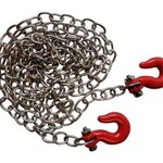 4050 1/10 RC Rock Crawler 33" Scale Metal Chain W/ Hooks