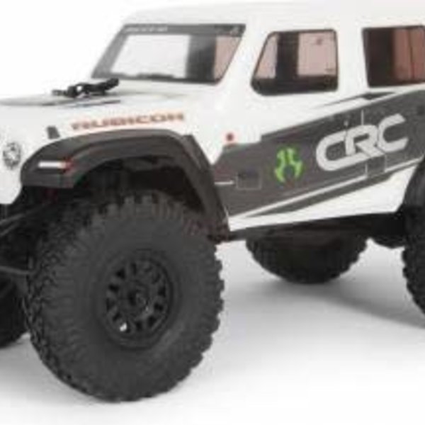 "AXI00002V2T1" SCX24 2019 Jeep Wrangler JLU CRC 1/24 4WD RTR Wht