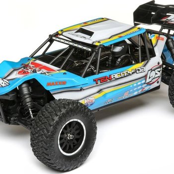 LOSI TENACITY Desert Buggy, AVC, Blue/Ylw: 1/10 4WD RTR